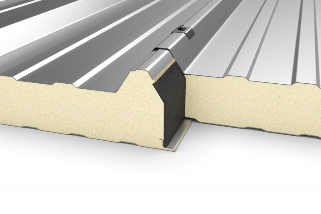 •چفت شدن پانل‌ها و افزایش استحکام با طراحی خاص سطوح برآمده و فرورفته