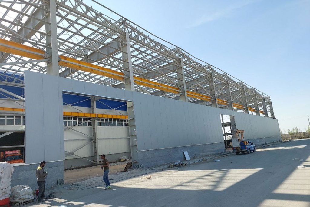 ساخت سوله با ساندویچ پانل